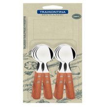 Conjunto Colheres Cha Inox 12 Peças Dynamic Tramontina