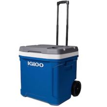 Caixa Térmica Igloo Latitude Roller Azul - 56 Litros