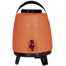 Garrafa Térmica com Torneira Mor Coffee Break Laranja - 6 L