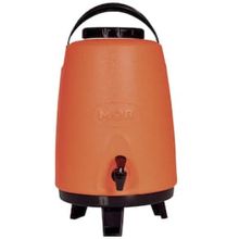 Garrafa Térmica com Torneira Mor Coffee Break Laranja - 9 L
