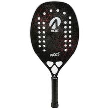 Raquete para Beach Tennis Acte Sports BT1005 - Preto/Vermelho