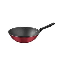 Wok Alumínio 28Cm S/Tampa Loreto Vermelho Tramontina