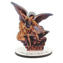 Pedestal Imagem de São Miguel em MDF