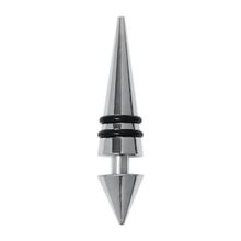 Tampa para Garrafa Brinox 2425/303 em Silicone e Alumínio - Inox/Preto