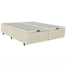 Base Box para Colchão Queen Size Itaflex Universal com Baú 40,5 x 158 x 198 cm - Areia
