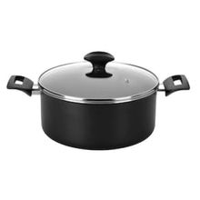 Caçarola Amora Multiflon com Antiaderente de Alumínio Preto Matte - 20cm