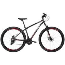 Bicicleta Aro 29 Caloi Vulcan com 21 Marchas, Quadro 17" e Câmbio Shimano - Cinza/Vermelho