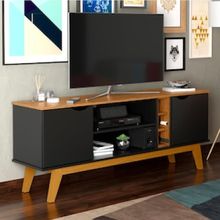 Rack Patrimar Marselha com 160 cm de Largura, Ideal para TV de até 50"