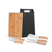 Conjunto Para Churrasco Em Bambu/Inox Texas - 7 Pçs Welf