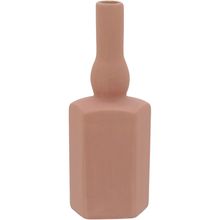Vaso 22x8x8 cm Cerâmica Rose Galact - GS