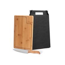 Conjunto Para Churrasco Em Bambu/Inox Texas - 2 Pçs Welf