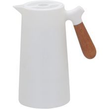 Garrafa Térmica Norden 1L Plástico Branco Ampola Vidro Gs