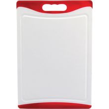 Tábua Culinária 36x25cm Plástico Vermelho Antiderrapante - NH