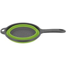 Escorredor 10X23X40Cm Silicone Verde Retrátil Cooker