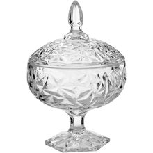 Vidro Transparente Ally Potiche 24x16x16cm