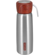 Garrafa Térmica Parede Dupla Inox Prata 500Ml Delicate 22X7X7Cm