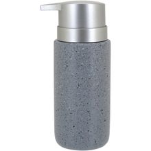 Porta Sabonete Liquido Clássico 260Ml Cerâmica Cinza Gs
