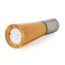 Moedor De Sal Grosso E Pimenta Em Bambu/Inox Welf