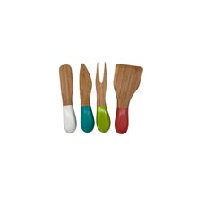 Jogo Espatulas De Bambu Para Queijo Zahav