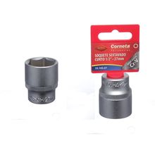 Soquete Sextavado Curto 1/2 27Mm Corneta