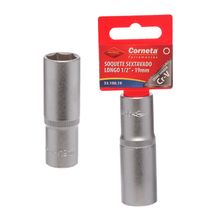 Soquete Sextavado Longo 1/2 19Mm Corneta