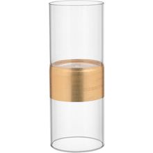 Castiçal 26x10x10 cm Vidro Transparente Taille - GS