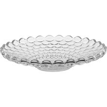 Centro Mesa 5X24X24 cm Cristal Eco Transparente Montreal