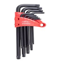 Torx Longa T10-T50 Jogo 9 Peças Corneta