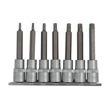 Soquete Bit Torx Longo Jogo 7 Peças Corneta
