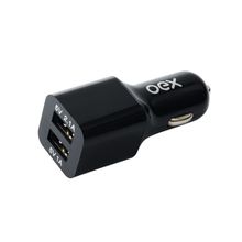 Carregador Automotivo Com Duas Entradas Usb Oex Cg101 - Preto