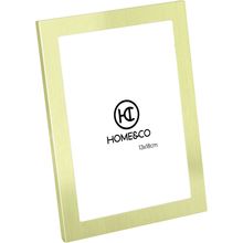 Porta-Retratos Alumínio Dourado 13X18 Home&Co Veltz 20X15X8Cm