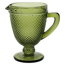 Jarra Vidro Verde 1L Imperial 20X20X15Cm