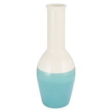 Garrafa Decorativa Cerâmica Azul Aquamare 41X16X16Cm