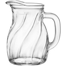 Jarra Vidro Transparente 250Ml Bormioli Rocco Bistrot 12X8X8Cm