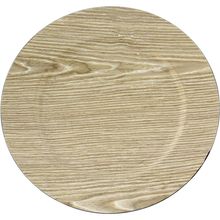 Sousplat Natural 6 peças Polipropileno Colonial 2x33x33cm