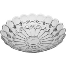 Centro de Mesa Vidro Transparente 7X32X32Cm - GS