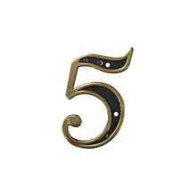Cartela Numero 5 C/Parafuso BuChá Western