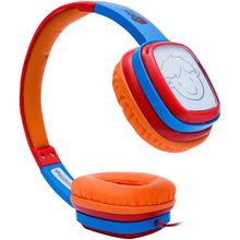 Headphone Cartoon Oex Kids / Teen Hp302 Vernelho/Azul