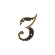 Cartela Numero 3 C/Parafuso BuChá Western