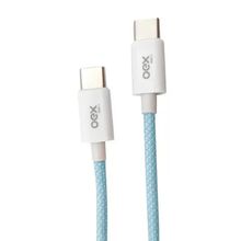 Cabo Type C Candy (Typec/Typec) Ce206 Azul  Oex Enjoy