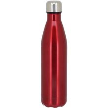 Garrafa Térmica 33X8X8 cm 750ml Inox Vermelho Parede Dupla Mijia