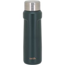 Garrafa Térmica 23X7X7 cm 500ml Inox Verde Parede Dupla Just Life