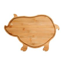 Tábua Em Bambu Com Formato De Porco Welf