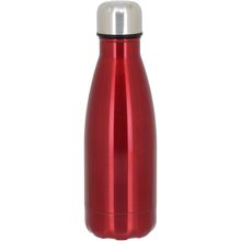 Garrafa Térmica 23X7X7 cm 350ml Inox Vermelho Parede Dupla Mijia