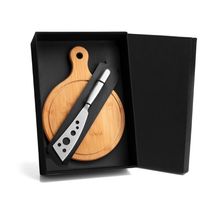 Kit Para Queijo Em Bambu/Inox - 2 Pçs Welf