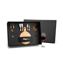 Kit para Queijo e Vinho - 8 Peças