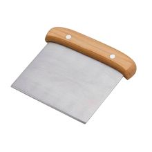 Espátula Multiuso Em Bambu/Inox - 13,5X11,5Cm Welf