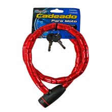 Cadeado Flexivel Moto 1Mx18Mm Western