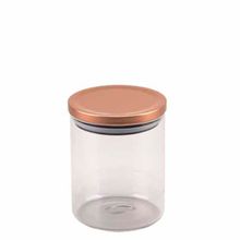 Pote Borosilicato Tampa Cobre Rosê 750Ml - Zahav