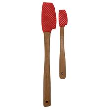 Jogo De 2 Espatulas De Bambu E Silicone Zahav